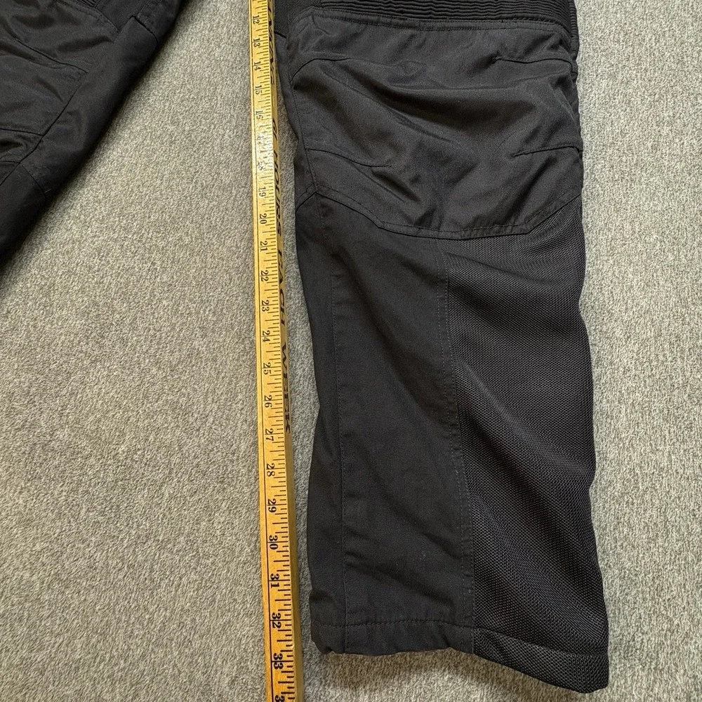 FirstGear Hypertex Black Waterproof Breathable Motorcycle Riding Pants Men's 38T